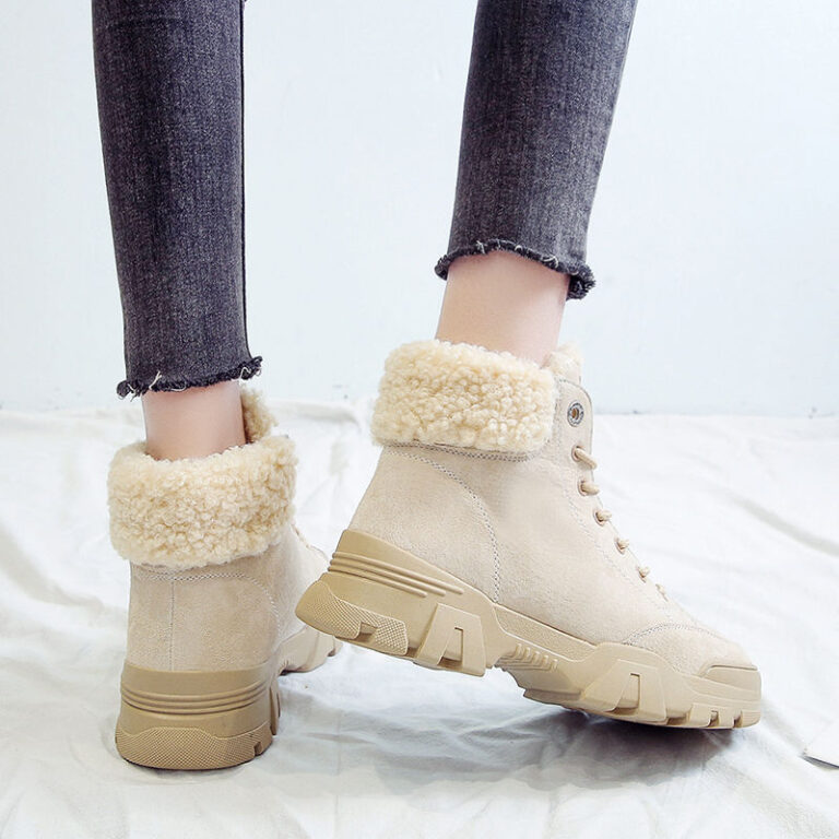 Plush thick cotton shoes - Image 5