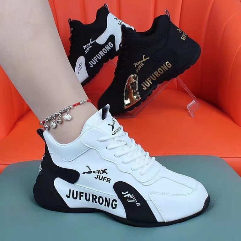 Couple Sports Casual PU White Shoes All-match Wear-resistant - Image 6