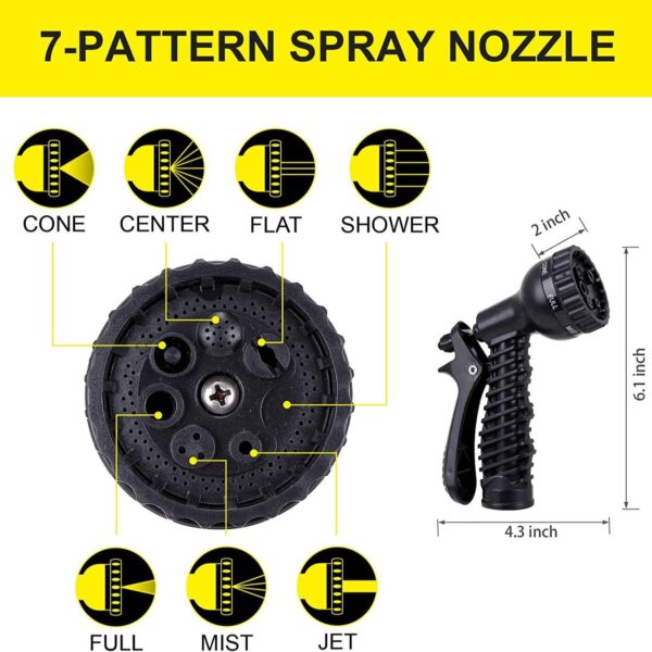 Garden Hose Car Wash Flower Watering Gun Nozzle - Image 3