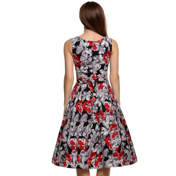 Vintage print dress - Image 3