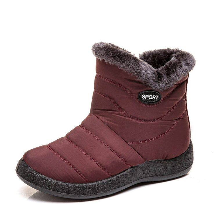 Winter Fashion Plus Size Women Plus Velvet Long Snow Boots - Image 6