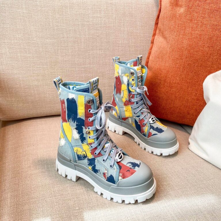 Canvas graffiti boots - Image 2