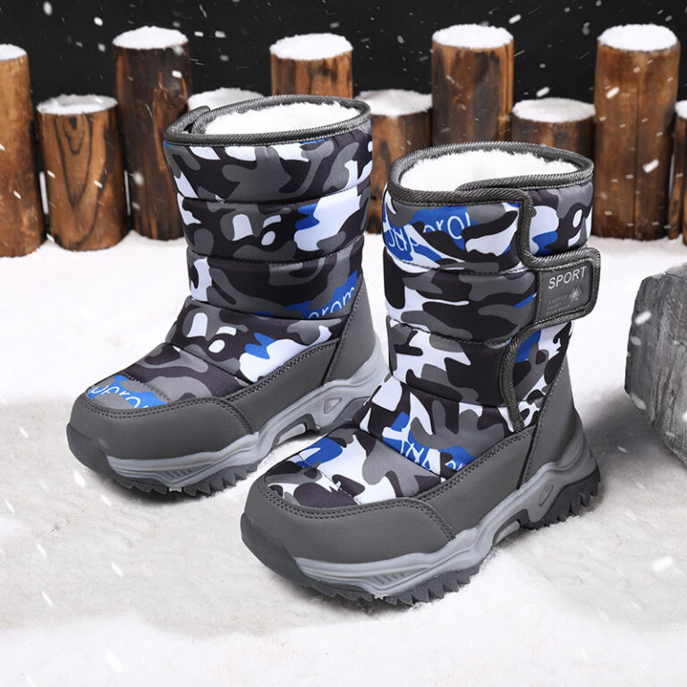 Children's snow boots men - Image 6