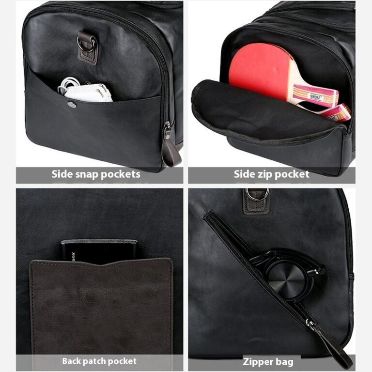 Men's Portable Travel Bag Crossbody Business Short Distance Business Bag Large Capacity - Image 6