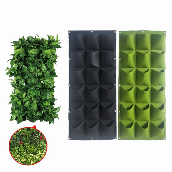 Felt Three-dimensional Planting Sack Non-woven Vertical Wall-mounted - Image 3