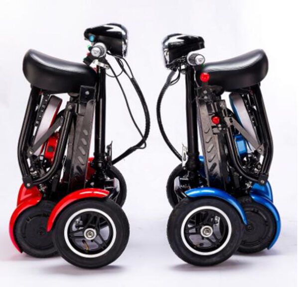 Cyungbok Folding Mini Four-wheel Adult Electric Bicycle Transport Scooter For The Elderly - Image 3