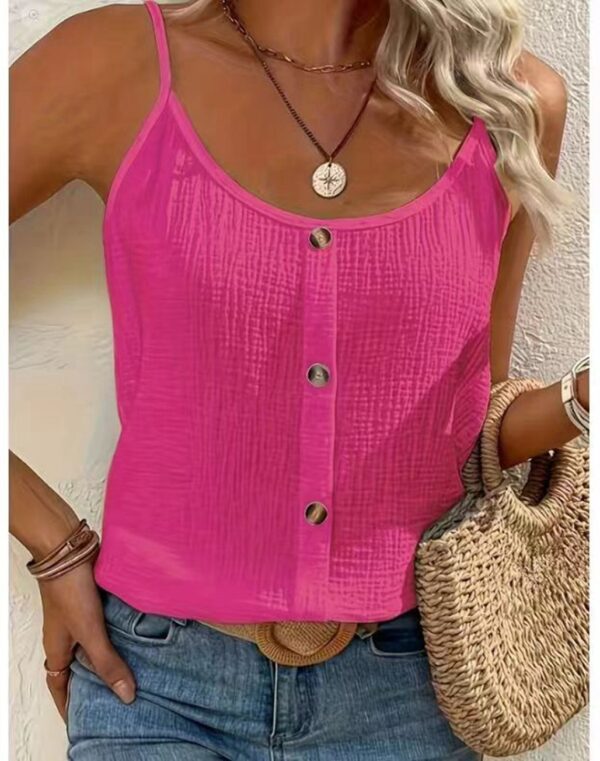 Women's Casual Solid Color Camisole - Image 4