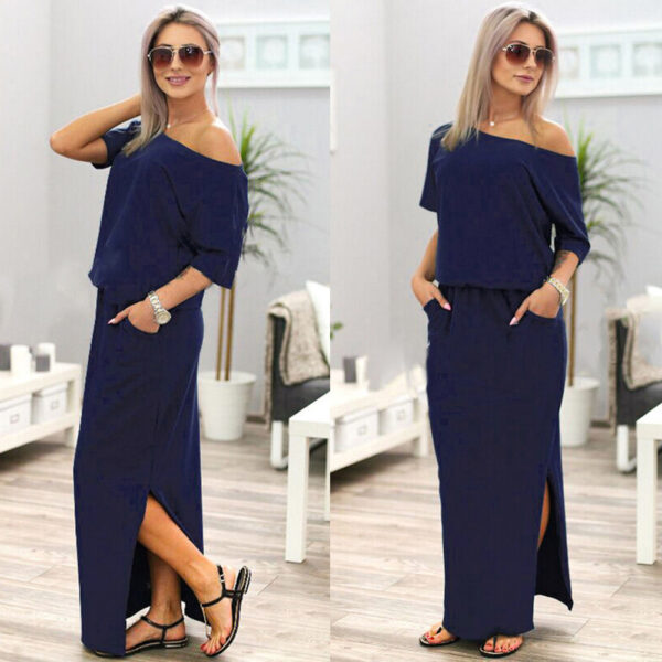 dress new summer dress for the summer women's European and American women's evening dress long skirt burst money wholesale - Image 8