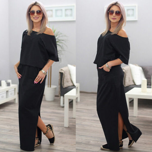 dress new summer dress for the summer women's European and American women's evening dress long skirt burst money wholesale - Image 5