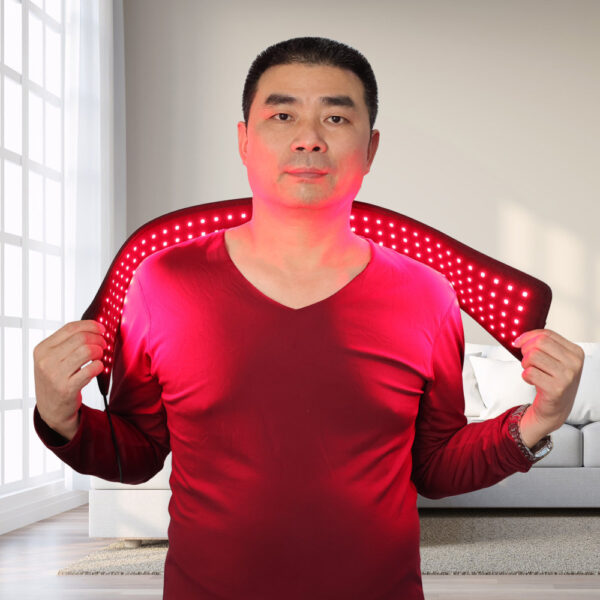 Red Light Belt Physiotherapy Instrument Infrared Knee Pad Shoulder Waist Leg - Image 7