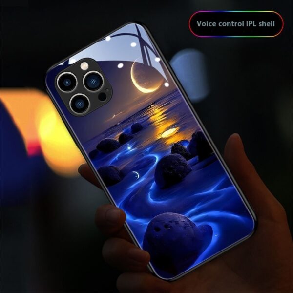 Applicable To S23ultra Phone Case Incoming Light Beach Starry Sky - Image 8