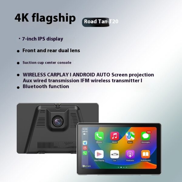 7-inch Wireless CARPLAY Projection Camera - Image 4