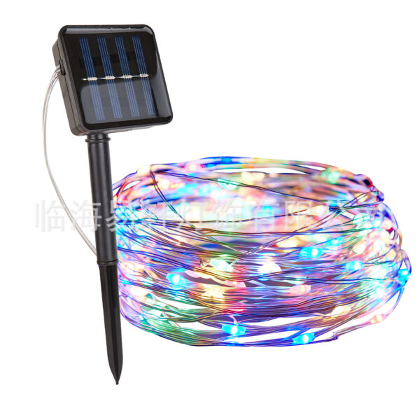 Holiday Wedding Party Garland Solar Garden Waterproof For Home Led Decor - Image 10