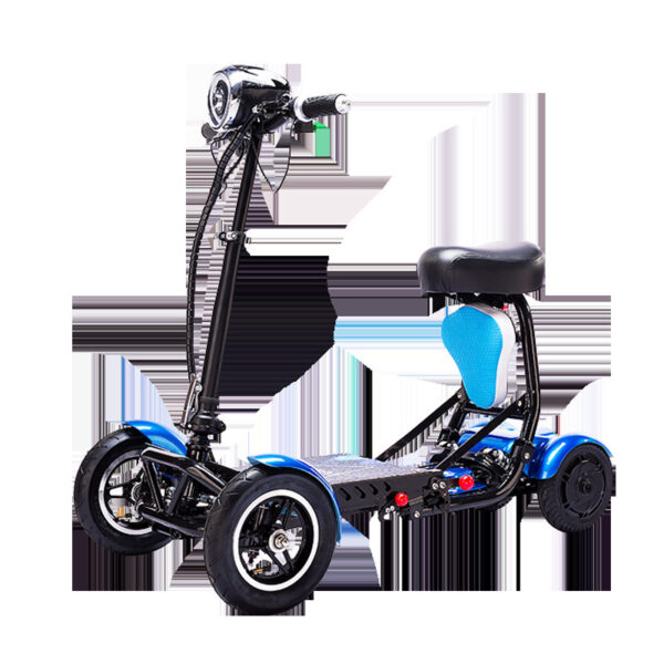 Cyungbok Folding Mini Four-wheel Adult Electric Bicycle Transport Scooter For The Elderly - Image 8