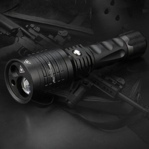 Three In One Green LED Outdoor Flashlight - Image 2