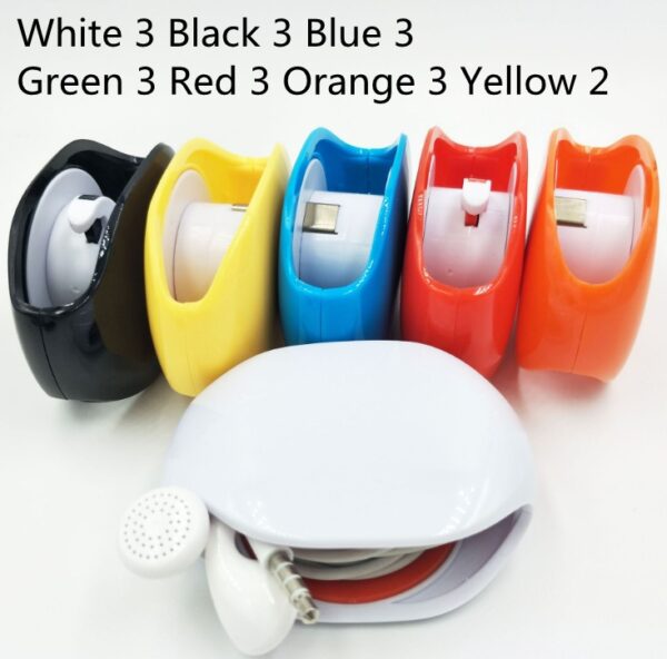 Automatic Earphone Retractor Reel-type Push-type Telescopic Multi-function Data Storage Box Winder - Image 6