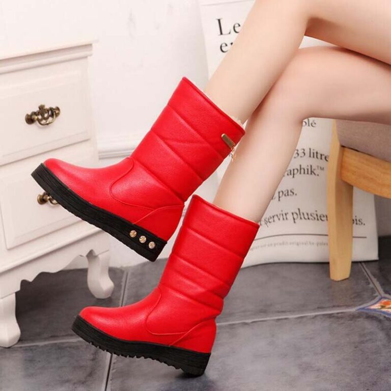 Plush padded snow boots - Image 2