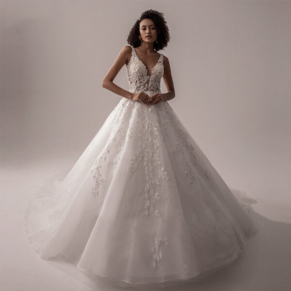 Slim-fit Travel Tail Slimming Main Wedding Dress - Image 3