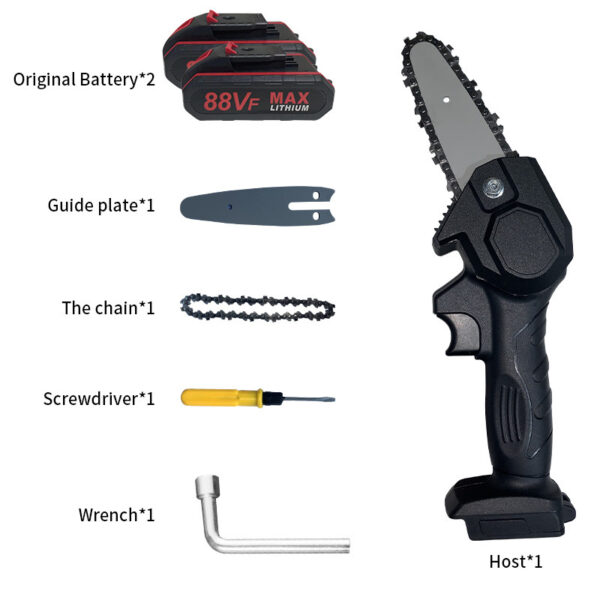 Household Lithium Battery Electric Saw Zola, Rechargeable Saw For Sawing Small Trees - Image 4