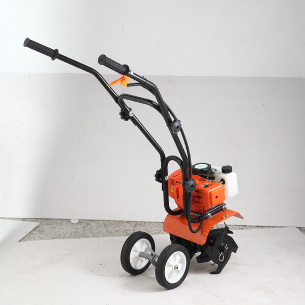 Multifunctional Small Ripper Micro Tiller Gasoline Lawn Mower - Image 2