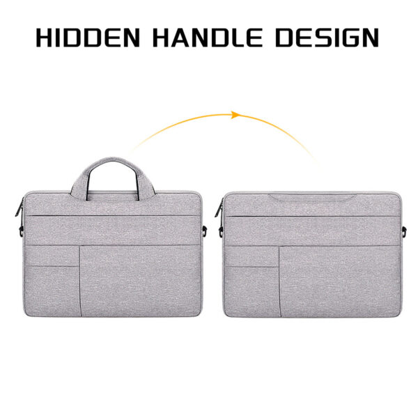 13-15.6 Inch Laptop Bag, Laptop Carrying Case Shoulder Strap Carrying Briefcase, Business Leisure Or School Laptop Bag - Image 8