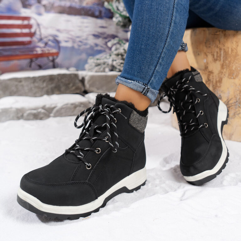 Outdoor Women's Warm Non-slip Short Tube Suede Dr Martens Boots - Image 5