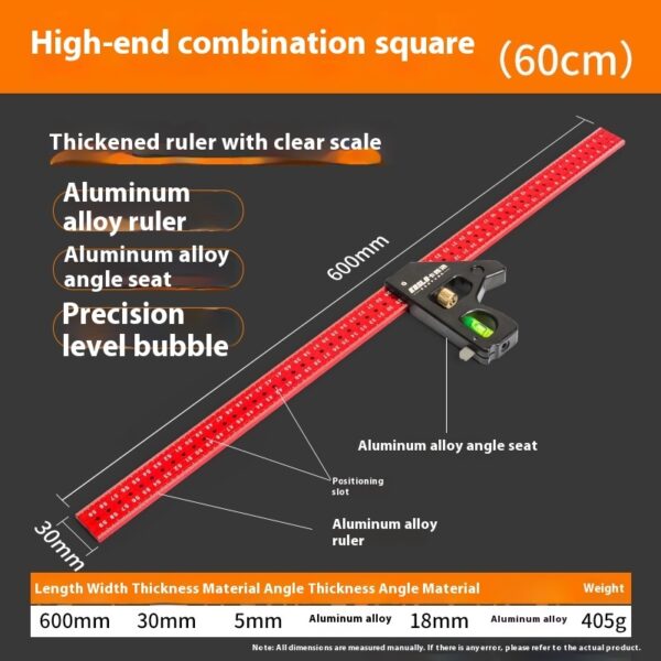 Activity Angle Square Woodworking Heavy-duty Combination Mobile L-square - Image 2