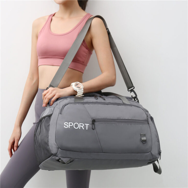 Luggage Bags For Women Handbag Oxford Men's Fitness Gym Shoulder Bag Waterproof Sports Travel Backpack With Shoes Compartment - Image 5