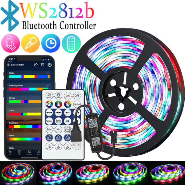 RGB Color-changing 5V Magic USB Light Strip - Image 3