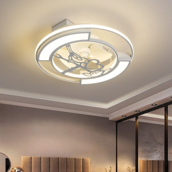 Ceiling Fan Light Thin Living Room Bedroom - Image 2