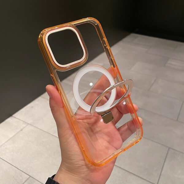 Transparent Magnetic Mobile Phone Protective Case - Image 9