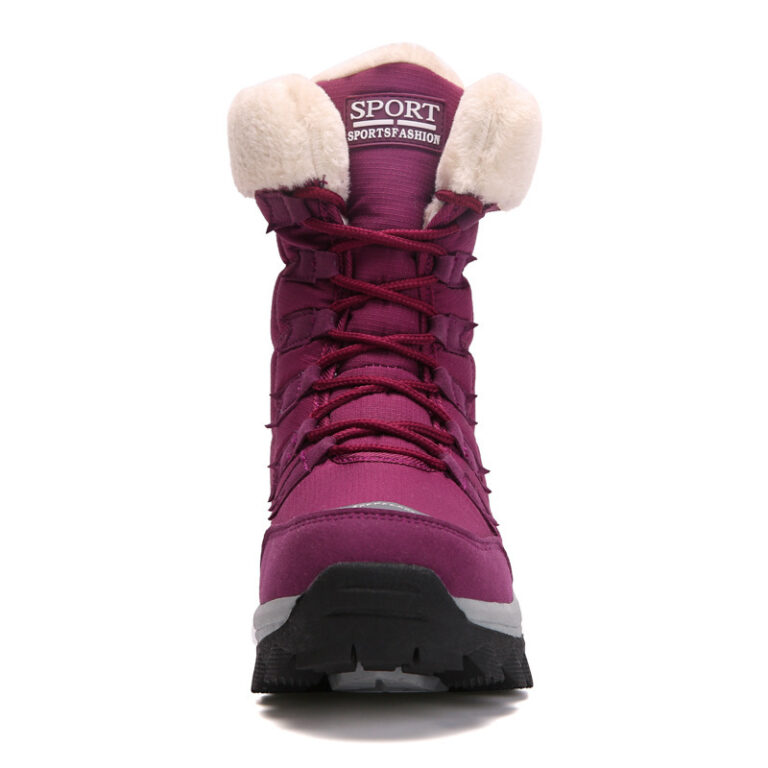 Velvet Warm Cotton Snow Boots High Cotton-padded Shoes - Image 7