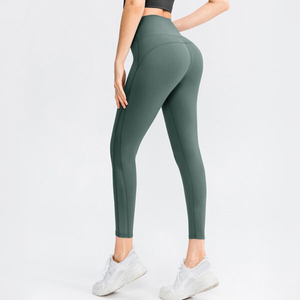 Butt Lifting Workout Leggings For Women Seamless High Waisted Yoga Pants - Image 9