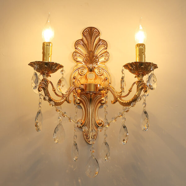 European-style Zinc Alloy Wall Lamp Dining Roomliving Room - Image 4