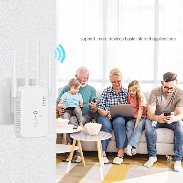 Dual-band Repeater Wireless Router Network Signal Amplifier - Image 7