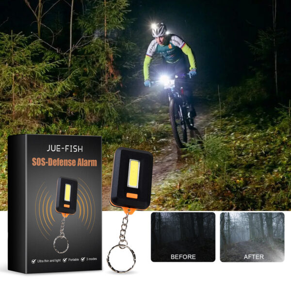 Multi-Functional Portable Strong Light Lighting Outdoor Cycling Fishing Portable Emergency Light Light Flashlight Multipurpose Hand Light - Image 3