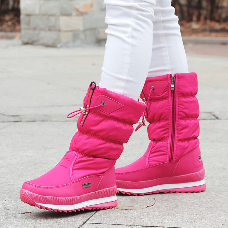 New winter antiskid warm and thickened snow boots - Image 8