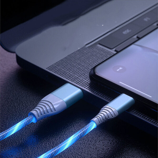 USB charging and lighting data cable - Image 4