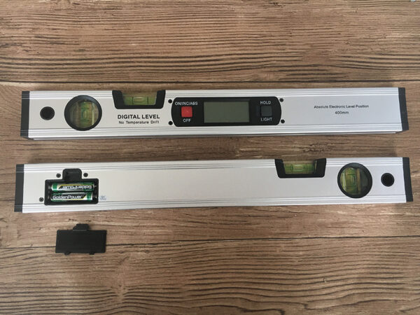 Magnetic angle meter, angle ruler, digital display level ruler, electronic level ruler, digital slope meter, 400MM angle ruler water. - Image 3