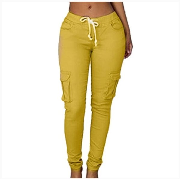 Women's multi-bag casual pants - Image 8