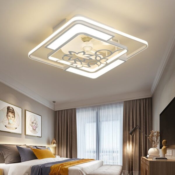 Ceiling Fan Light Thin Living Room Bedroom - Image 3