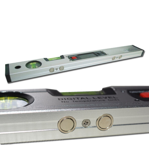 Magnetic angle meter, angle ruler, digital display level ruler, electronic level ruler, digital slope meter, 400MM angle ruler water. - Image 7