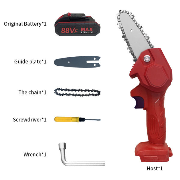 Household Lithium Battery Electric Saw Zola, Rechargeable Saw For Sawing Small Trees - Image 2