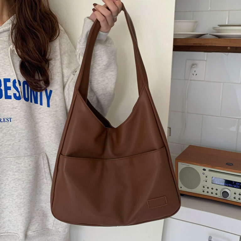 Fashion Tote Bag Large Capacity Casual Shoulder Bag Women's Commuting Handbag College Student - Image 7