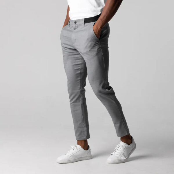 Men's Clothing Style Youth Business All-match Cotton Trousers