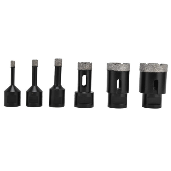 Hole Saw Set 6-in-1 Diamond Tile Hollow Core Drill Hand Tools Hardware for 6-38mm M14 - Image 4