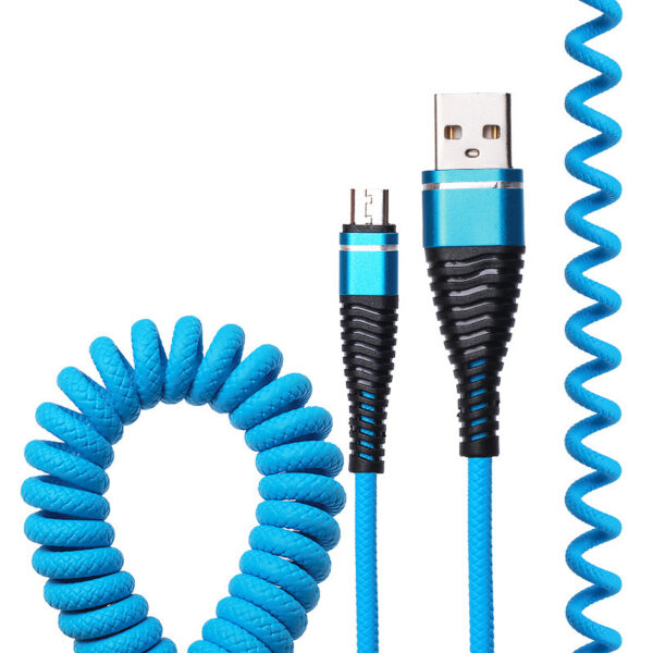 Spring Data Cable Micro USB Android Fast Charging Cable - Image 2