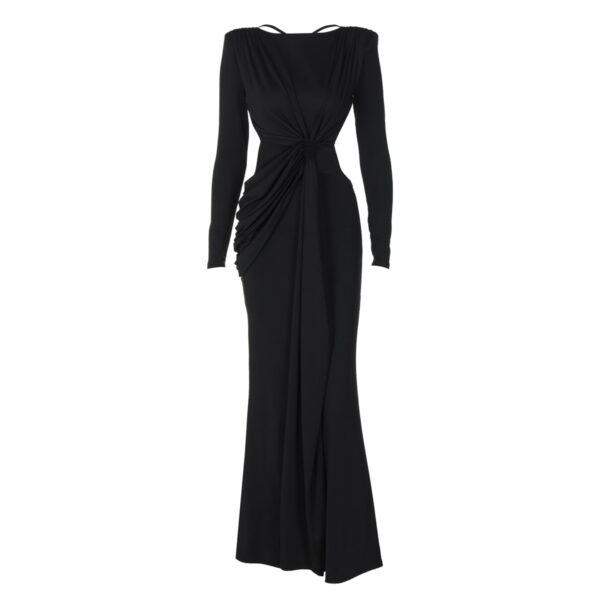 Women's Long Sleeve Slimming Dress - Image 4