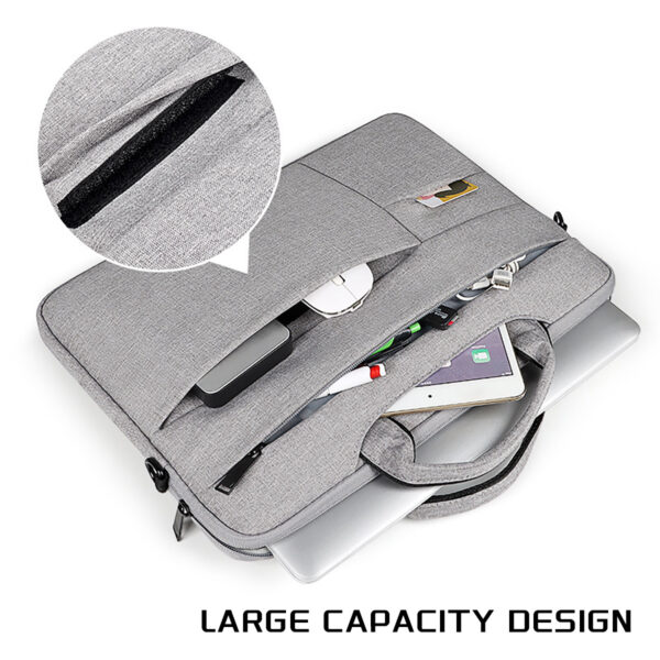 13-15.6 Inch Laptop Bag, Laptop Carrying Case Shoulder Strap Carrying Briefcase, Business Leisure Or School Laptop Bag - Image 10