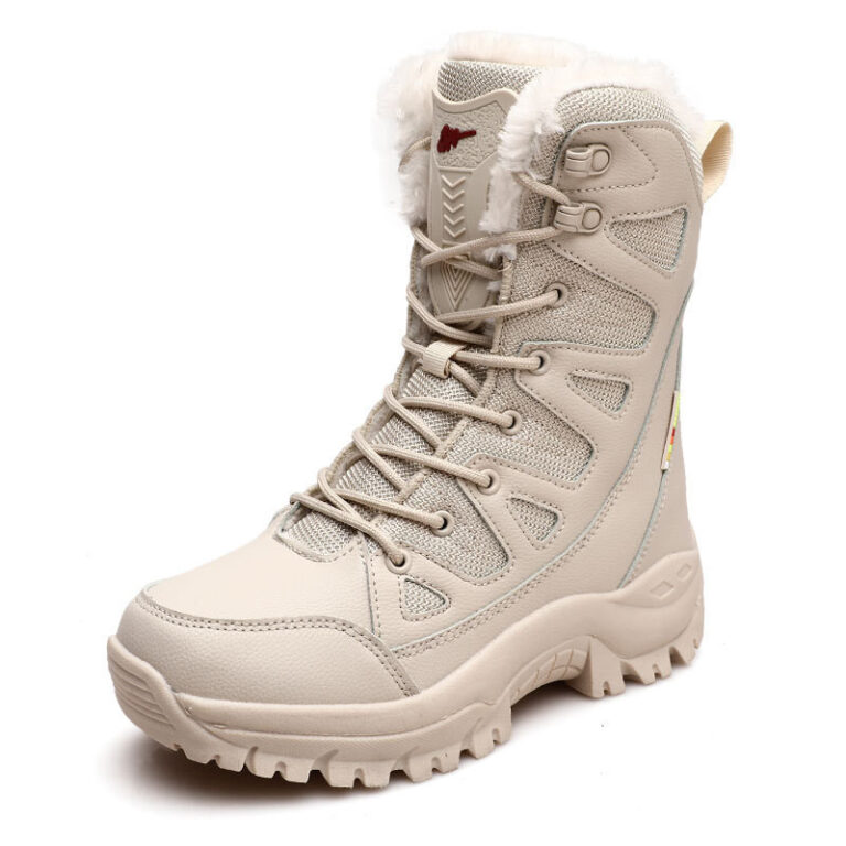 High-top Cotton Shoes For Lovers To Keep Warm In Winter And Thicken With Velvet - Image 7